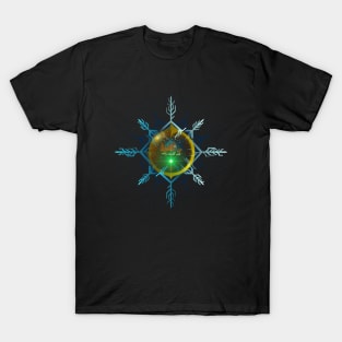 SNOWFLAKE FREEZE PORTAL BRIDGE 04 T-Shirt